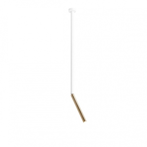 Plafon punktowy STICK 1 LONG ALL BLACK